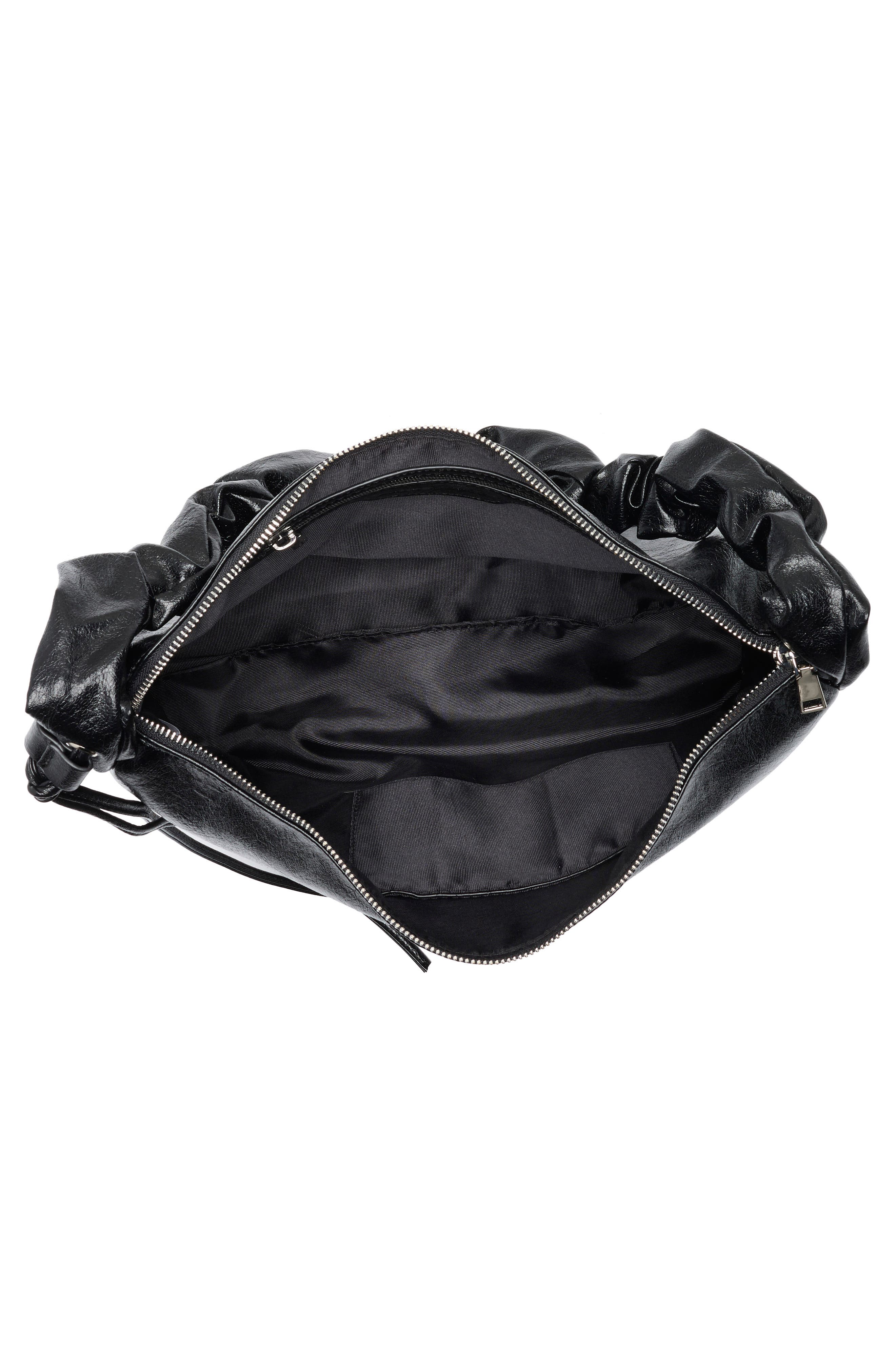 Melie Bianco Reign Shoulder Bag, Alternate, color, Black