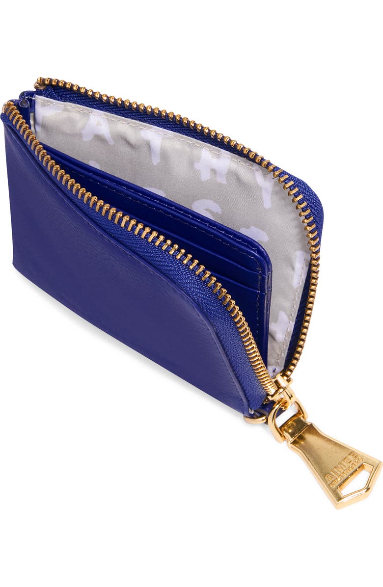 AIMEE Ava Leather Wristlet Wallet, Alternate, color, Midnight Blue