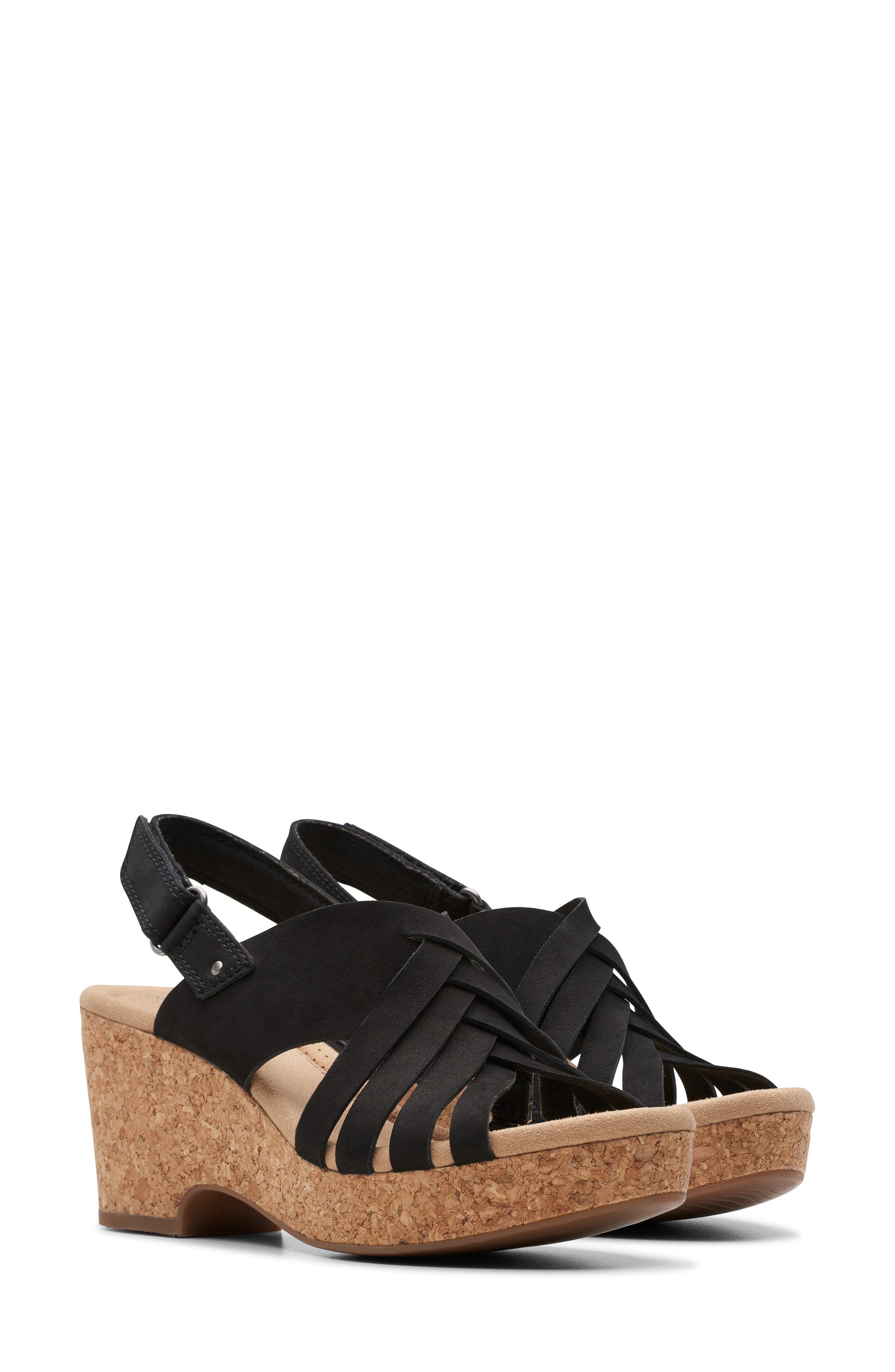 Clarks<sup>®</sup> Giselle Ivy Platform Sandal, Alternate, color, 