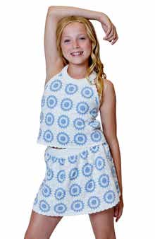 Design History Kids' Knit Tank Top & Skirt Set