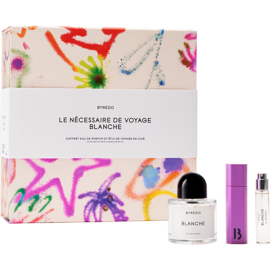 Byredo Blanche Eau De Parfum Gift Set In Transparent
