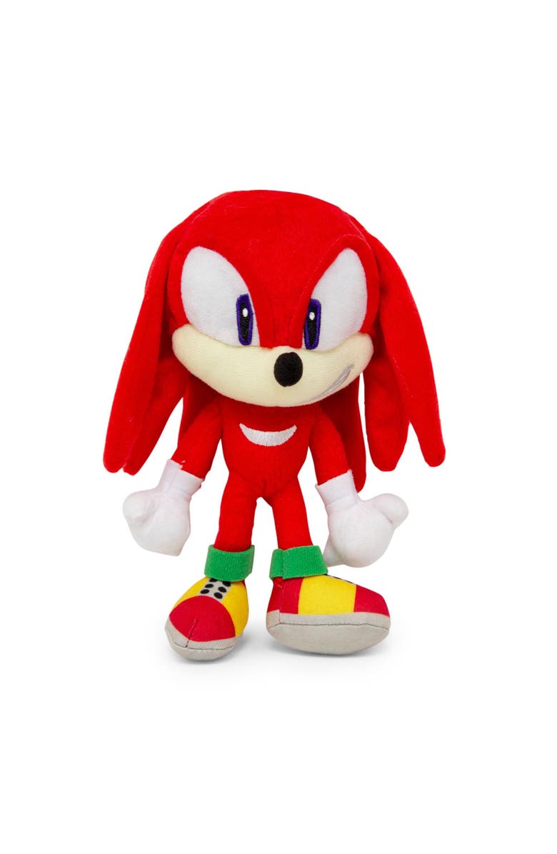 Toynk Sonic the Hedgehog 8-Inch Character Plush Toy | Knuckles the Echidna, Main, color, Red