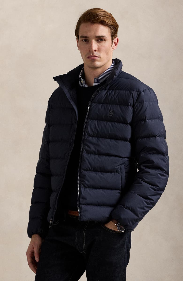 Polo Ralph Lauren The Colden Packable Down Jacket, Alternate, color, Collection Navy