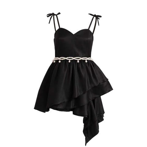 Sweetheart Bow Belt Dress
