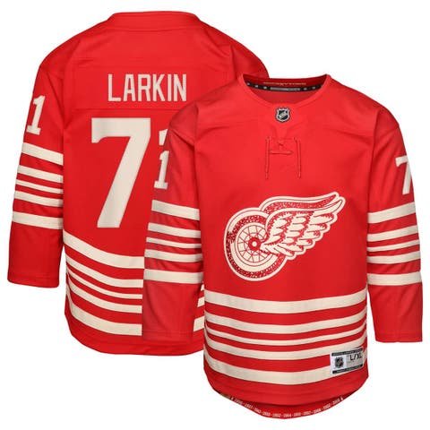 Youth Dylan Larkin Red Detroit Red Wings Centennial Replica Player Jersey