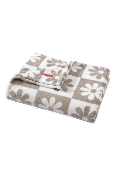 Daisy Check Throw Blanket