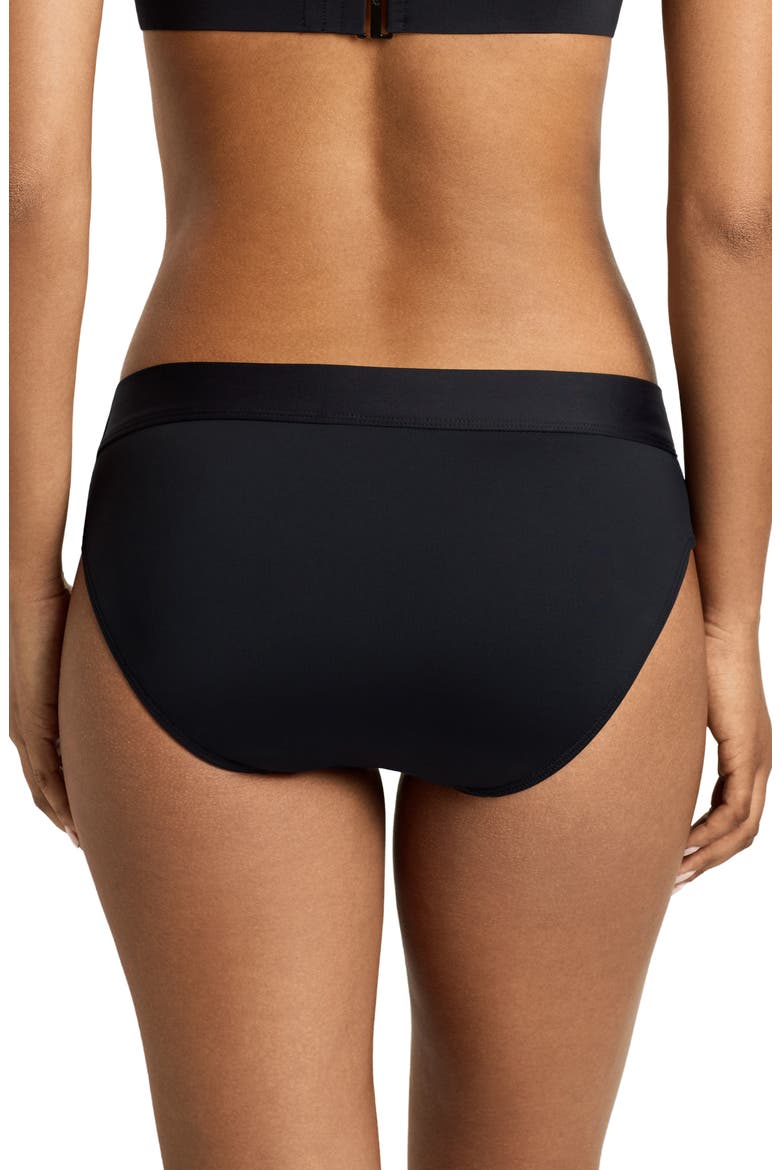 Classic Band Hipster Bikini Bottoms, Alternate, color, BLACK