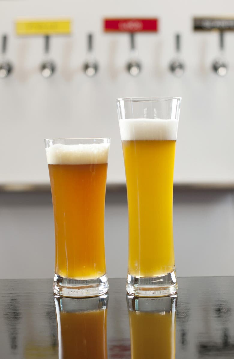 Schott Zwiesel Beer Basic Set of 6 Beer Glasses, Alternate, color, Clear