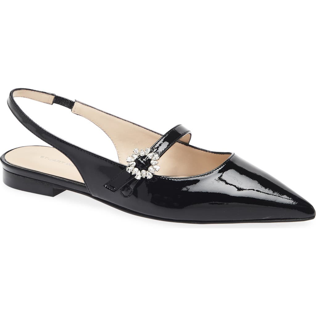 Stuart Weitzman Aura Mary Jane Slingback Pump In Black