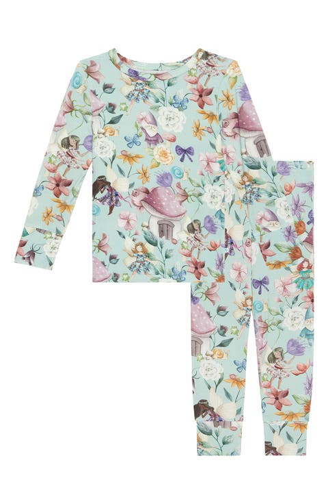Kids' Faye Long Sleeve Fitted Two-Piece Pajamas (Toddler, Little Girl & Big Girl)