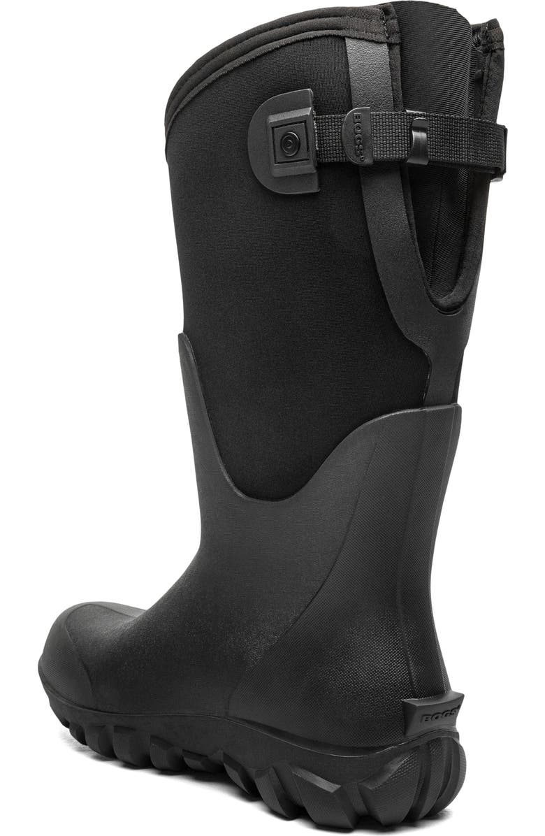 Bogs Classic Seamless Adjustable Calf Tall Rain Boot, Alternate, color, Black