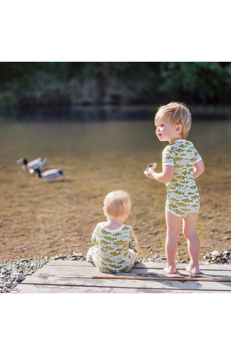 Milkbarn Organic Cotton One Piece, Alternate, color, Chicken