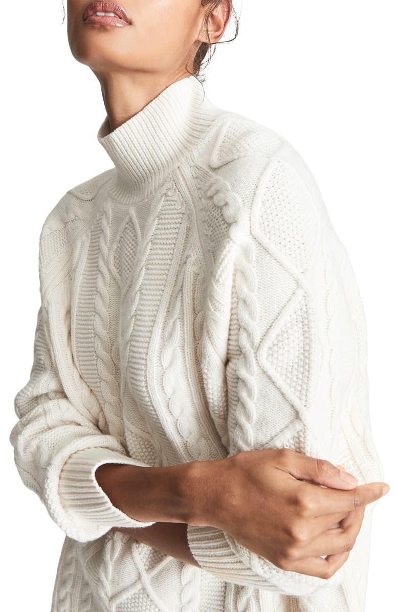 Reiss Nina Mock Neck Sweater, Alternate, color,