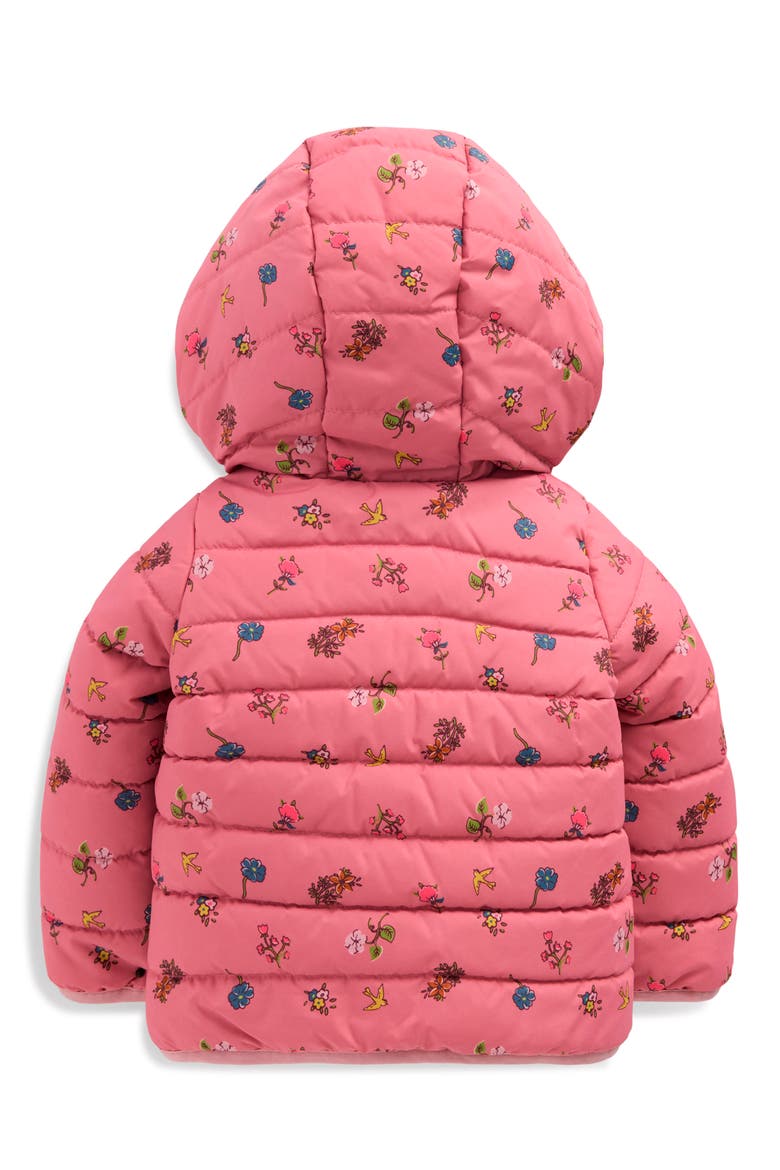 Kids' Cosy Lined Puffer Jacket, Alternate, color, PINK SPACED FLORAL