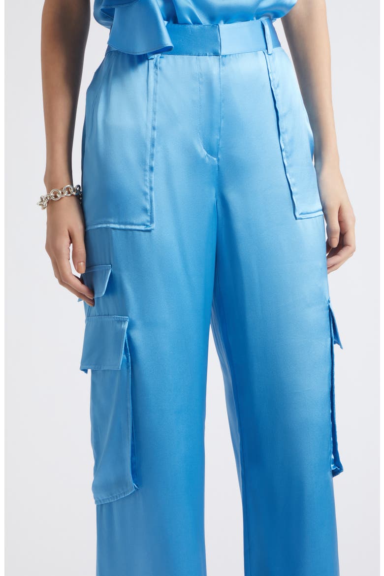 Hannah Wide Leg Cargo Pants, Alternate, color, OASIS