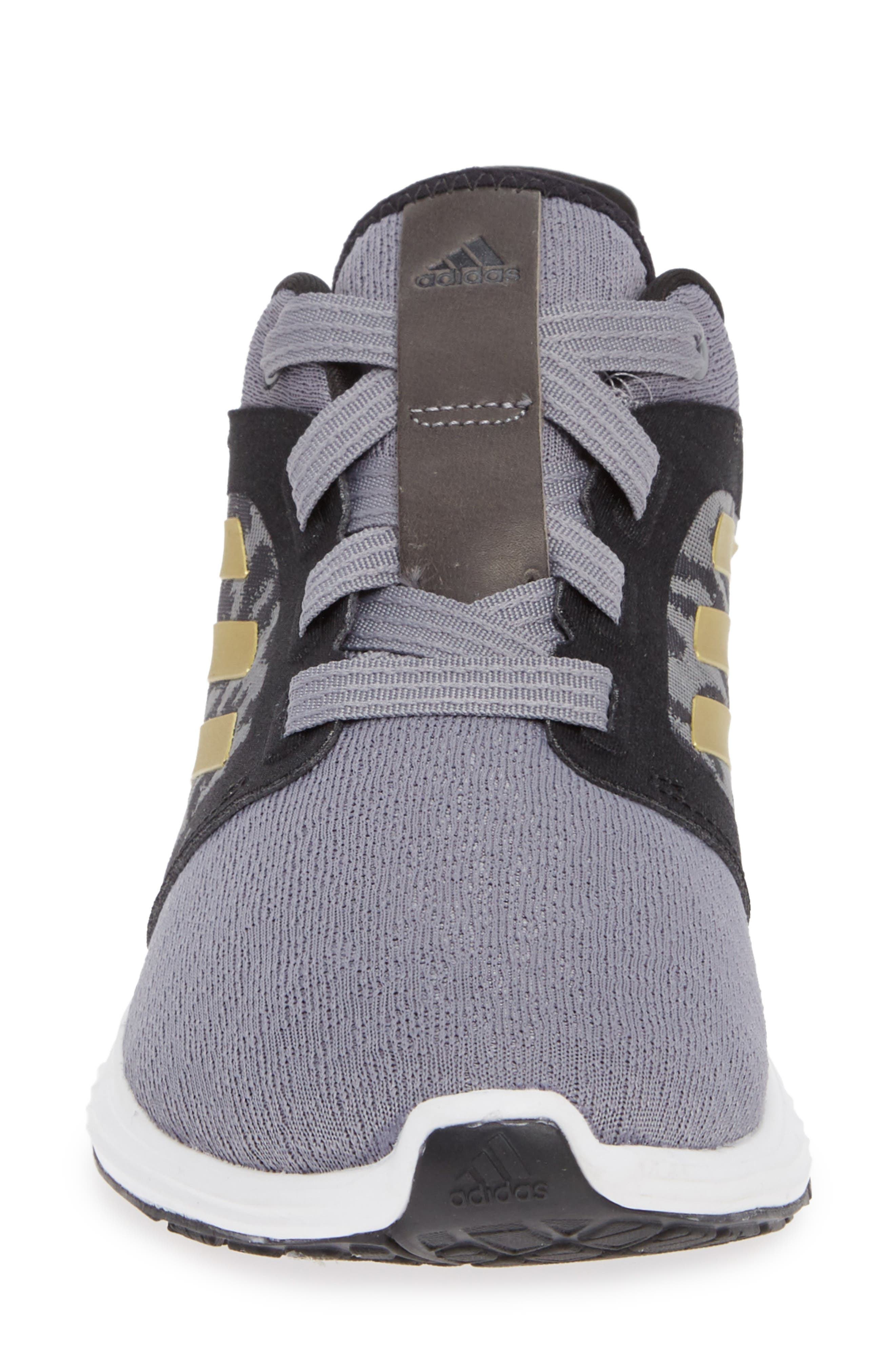 Edge Lux 3 Running Shoe, Alternate, color, GREY/ GOLD METALLIC/ WHITE