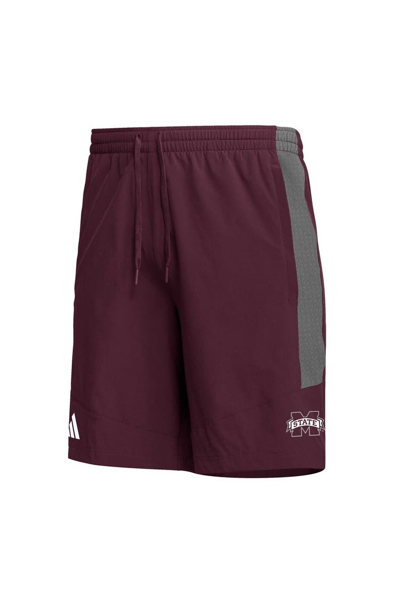adidas Men's adidas Maroon Mississippi State Bulldogs AEROREADY Shorts, Alternate, color, Maroon