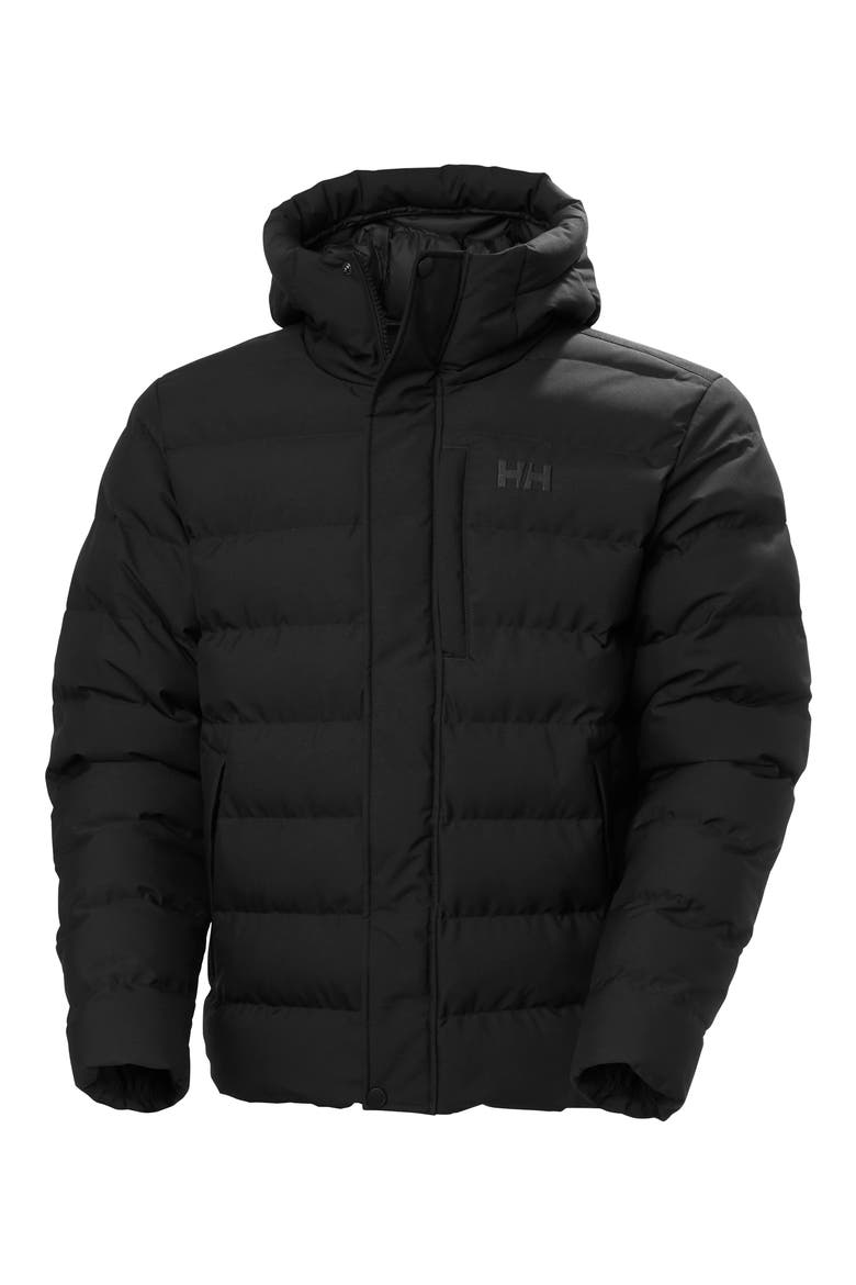 Alby Water Repellent Puffer Jacket, Alternate, color, BLACK