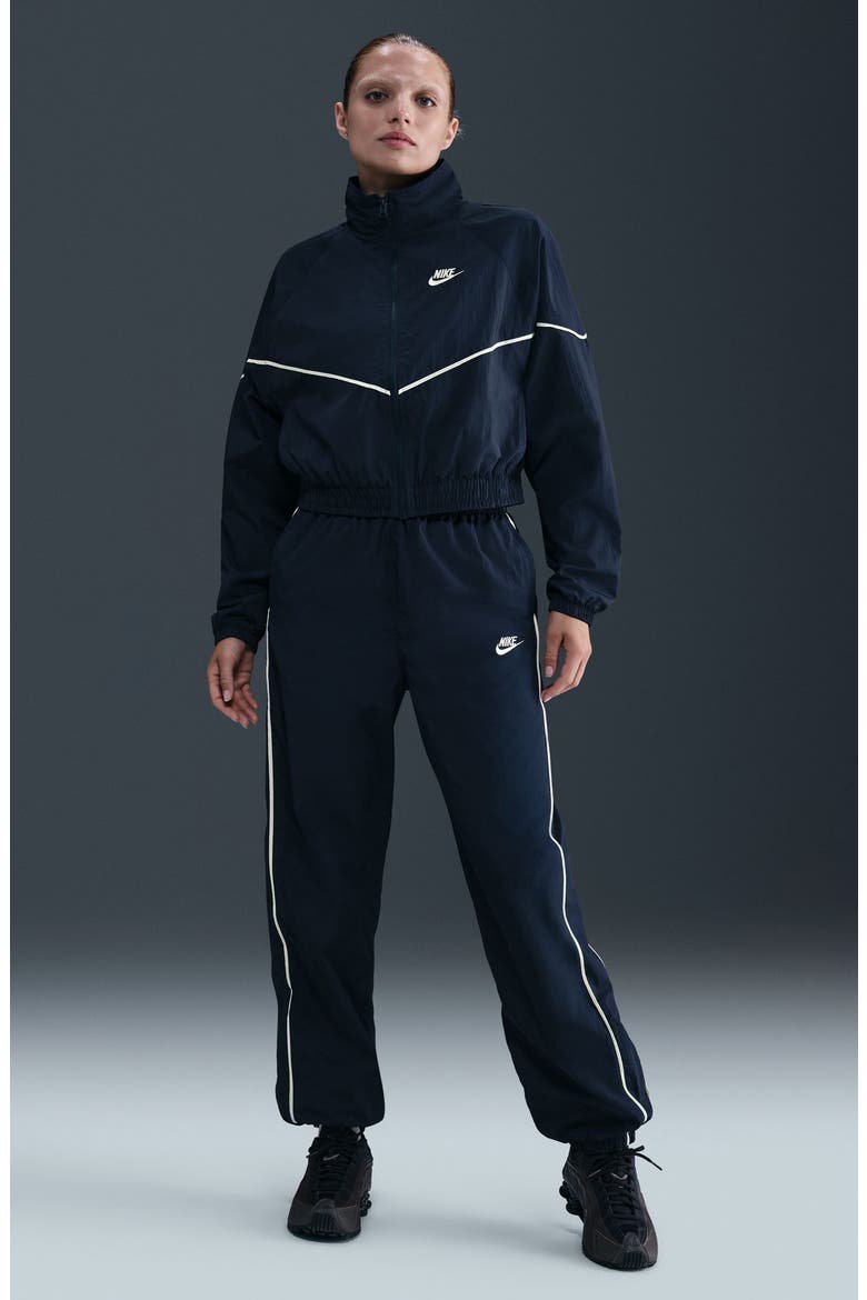 Sportswear Windrunner Water Repellent Track Pants, Alternate, color, NAVY/ SAIL