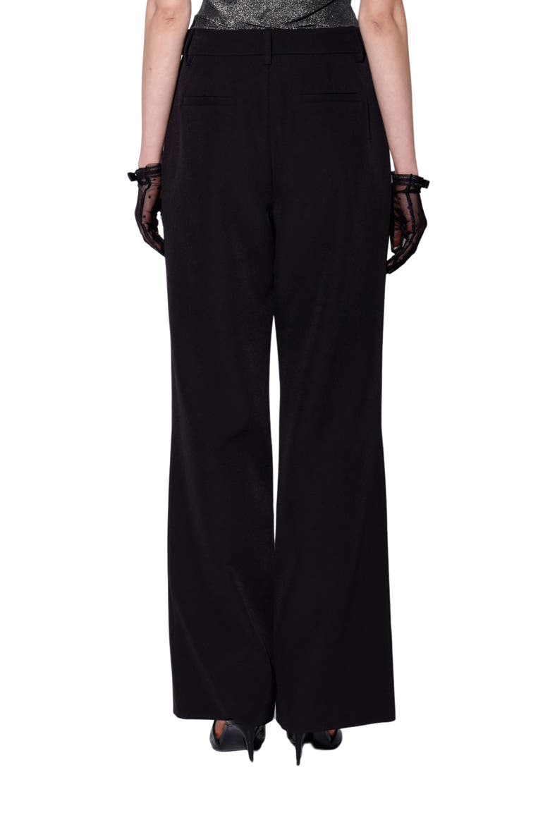 Scotty Wide Leg Pants, Alternate, color, BLACK