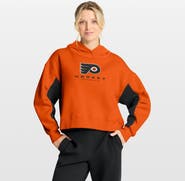 FANATICS Women's Fanatics Orange Philadelphia Flyers Back Check Boxy Hoodie