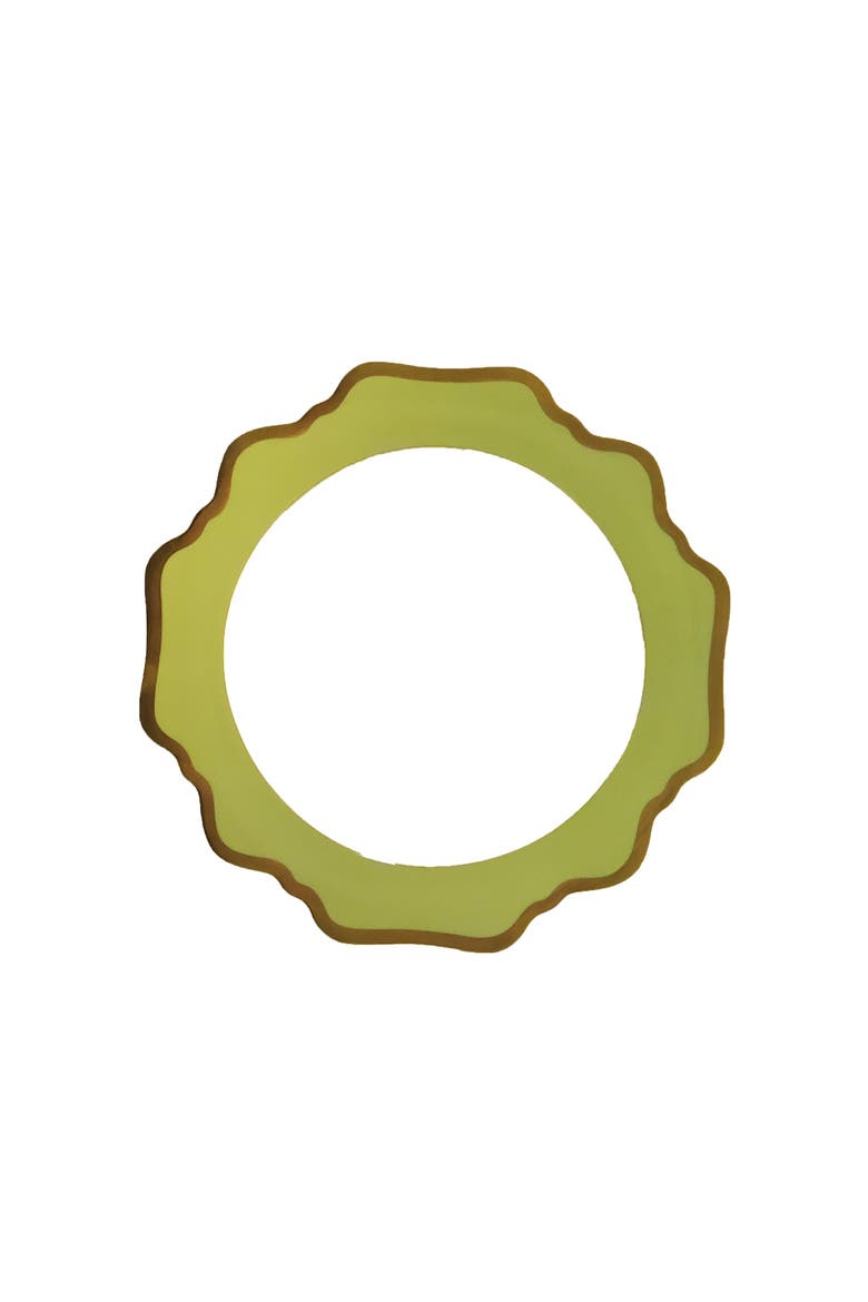 Anna's Palette Rim Soup Bowl, Main, color, SUMMER GREEN
