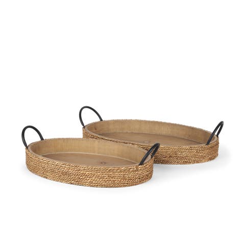 Wheaton Jute Serving Trays
