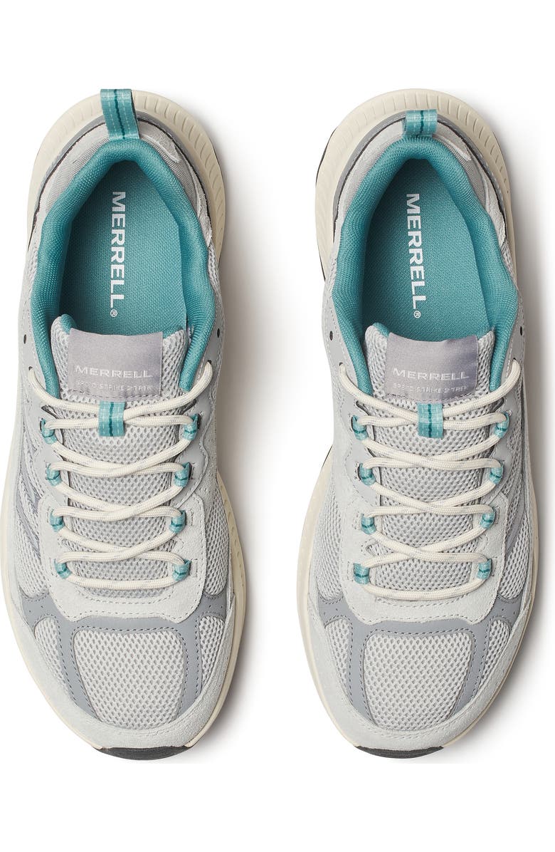 Merrell Speed Strike 2 Waterproof Hiking Shoe, Alternate, color, Pigeon/ Aqua