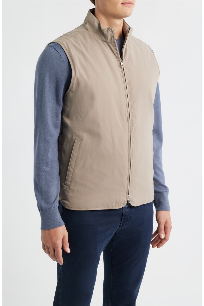 Bleecker Zip Vest, Alternate, color, BISCOTTI