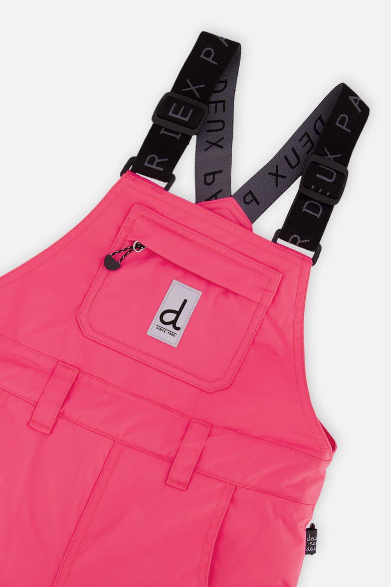 Play Adjustable Suspenders Overall Snow Bib, Alternate, color, Bright Pink
