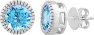 EFFY Sterling Silver Blue Topaz Stud Earrings