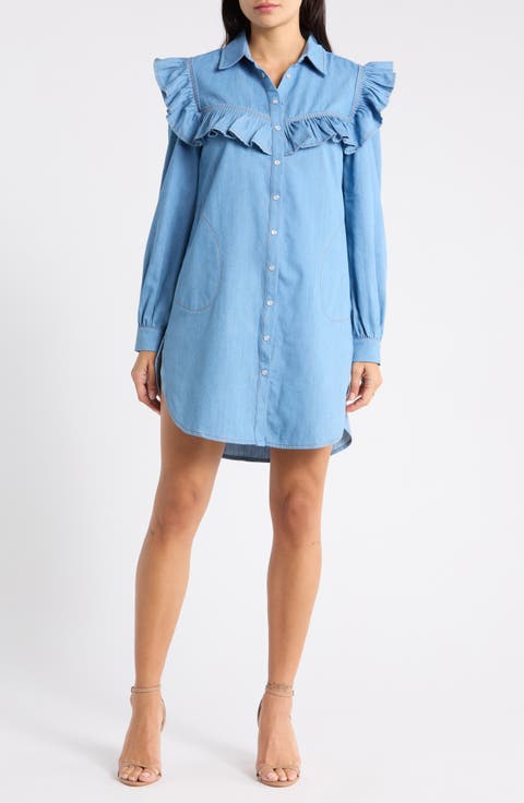 Parker Denim Shirtdress