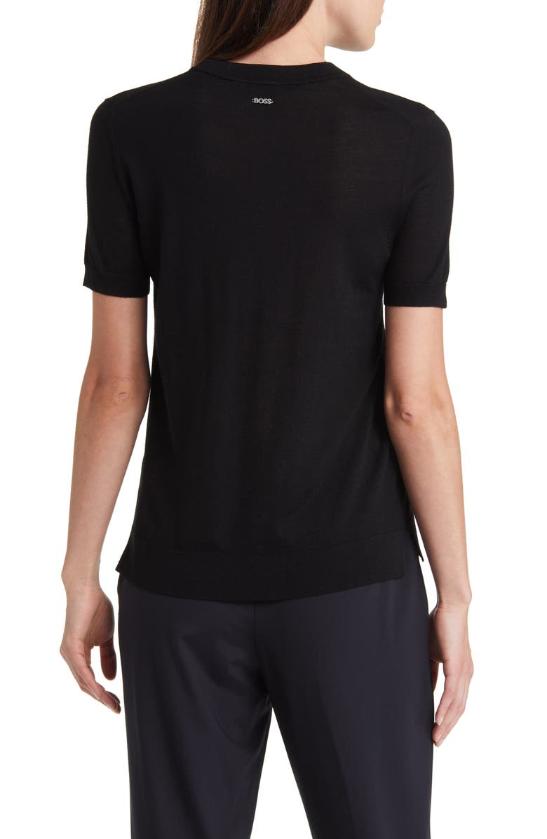 BOSS Falyssiasi Wool T-Shirt, Alternate, color,