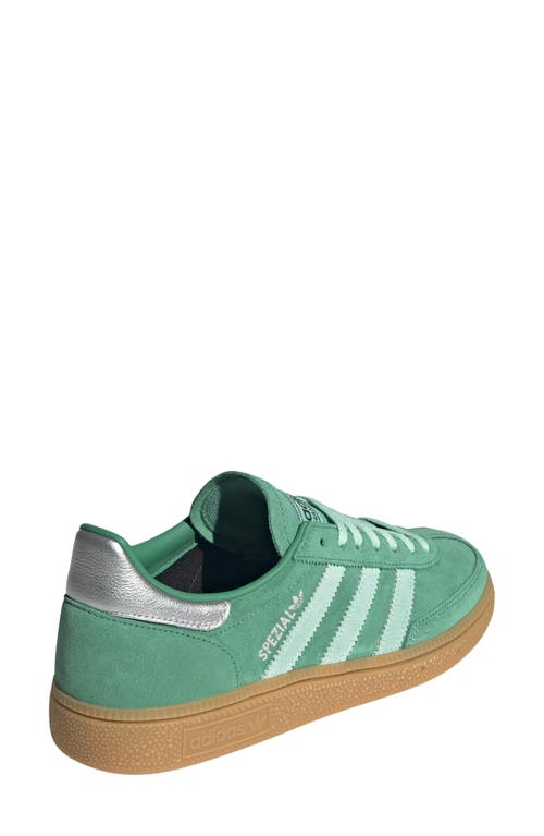 Adidas Originals Adidas Handball Spezial Sneakers In Court Green/mint/gum