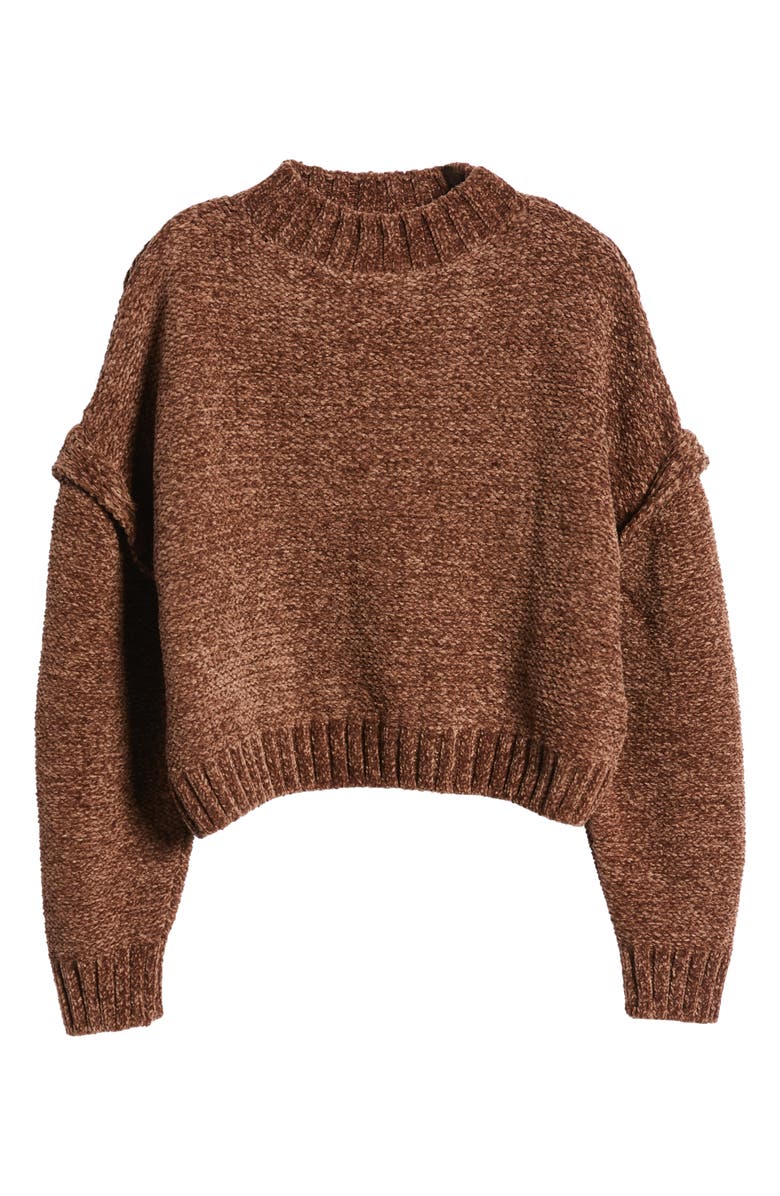 BLANKNYC Drop Shoulder Crop Sweater, Alternate, color, 