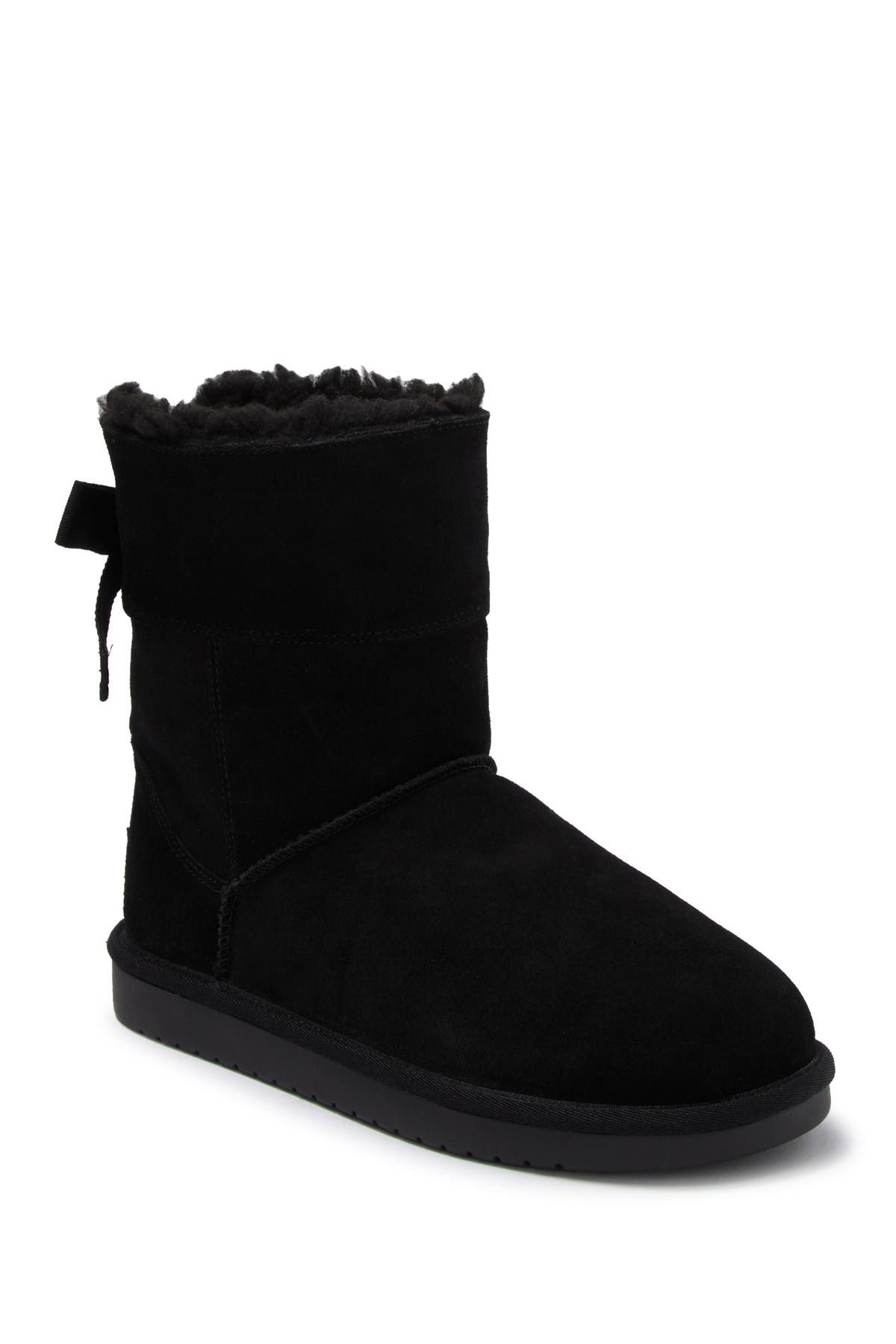 Koolaburra by UGG<sup>®</sup> Andrah Suede Faux Fur Lined Short Boot, Main, color, 