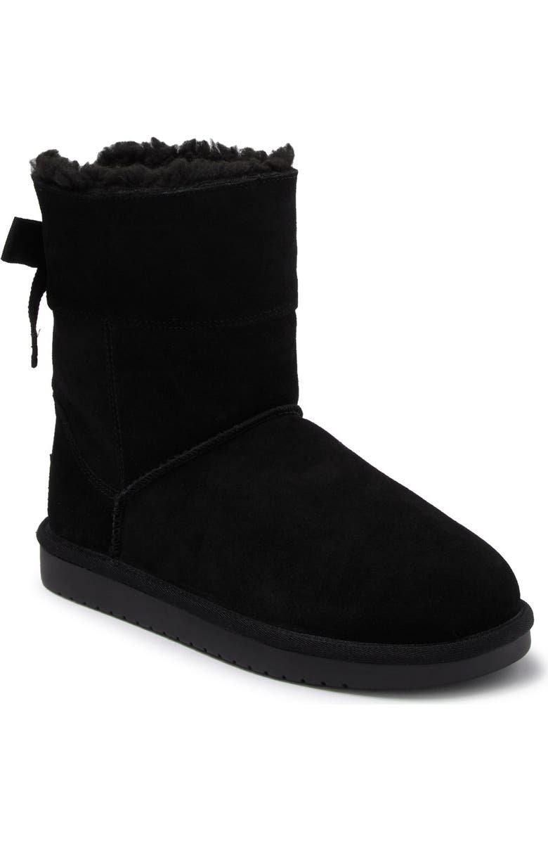 Koolaburra by UGG<sup>®</sup> Andrah Suede Faux Fur Lined Short Boot, Main, color,