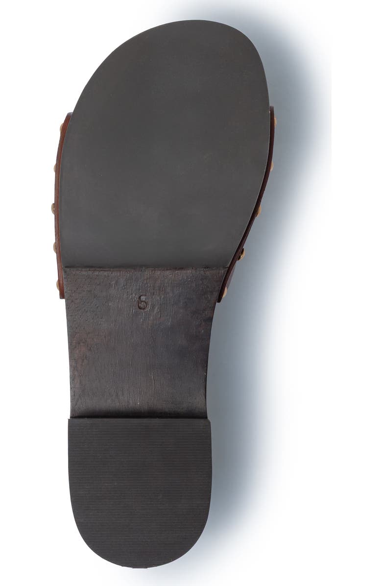 Bernardo 1946 Footwear Blyde Low Heel Clog, Alternate, color, Saddle