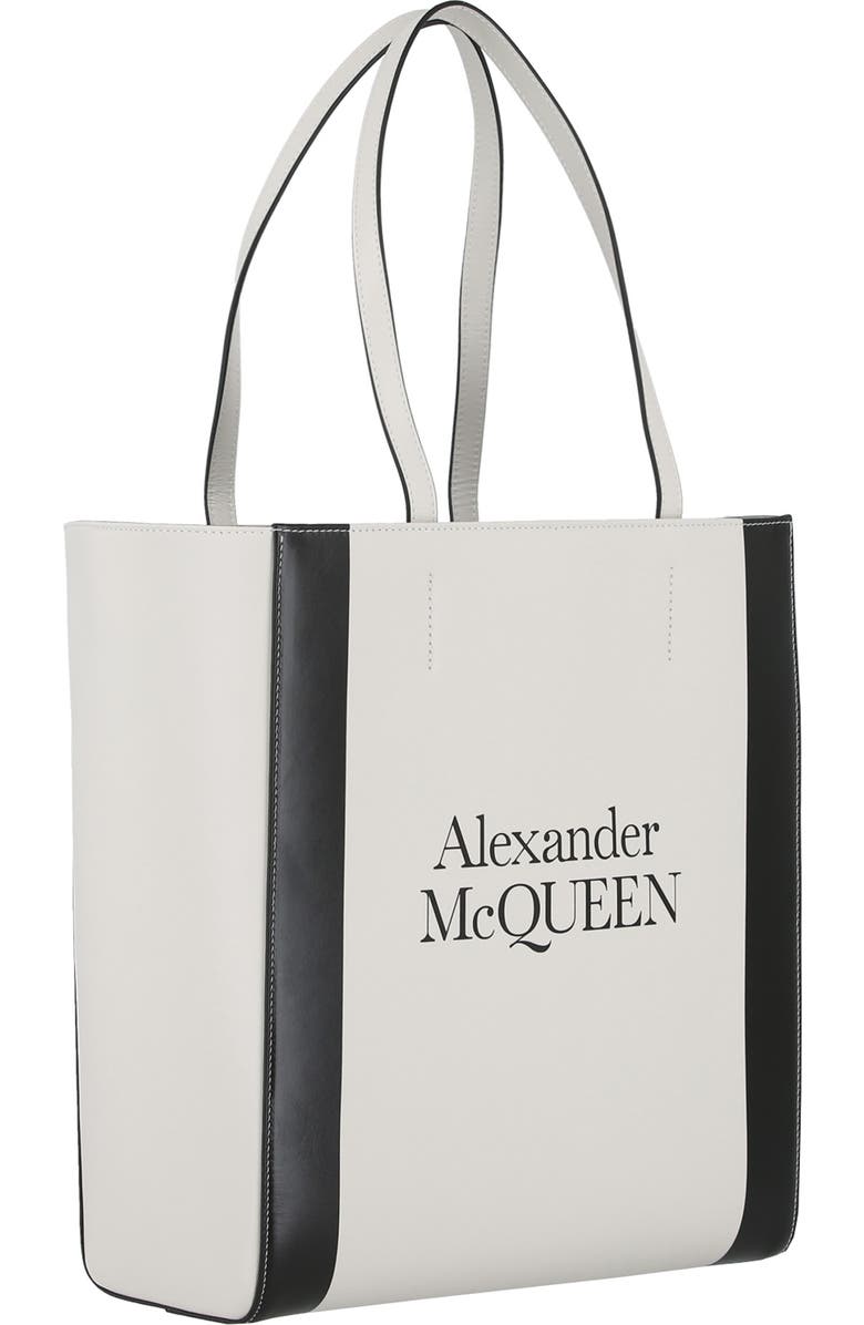 McQueen Signature Shopper Tote, Alternate, color,