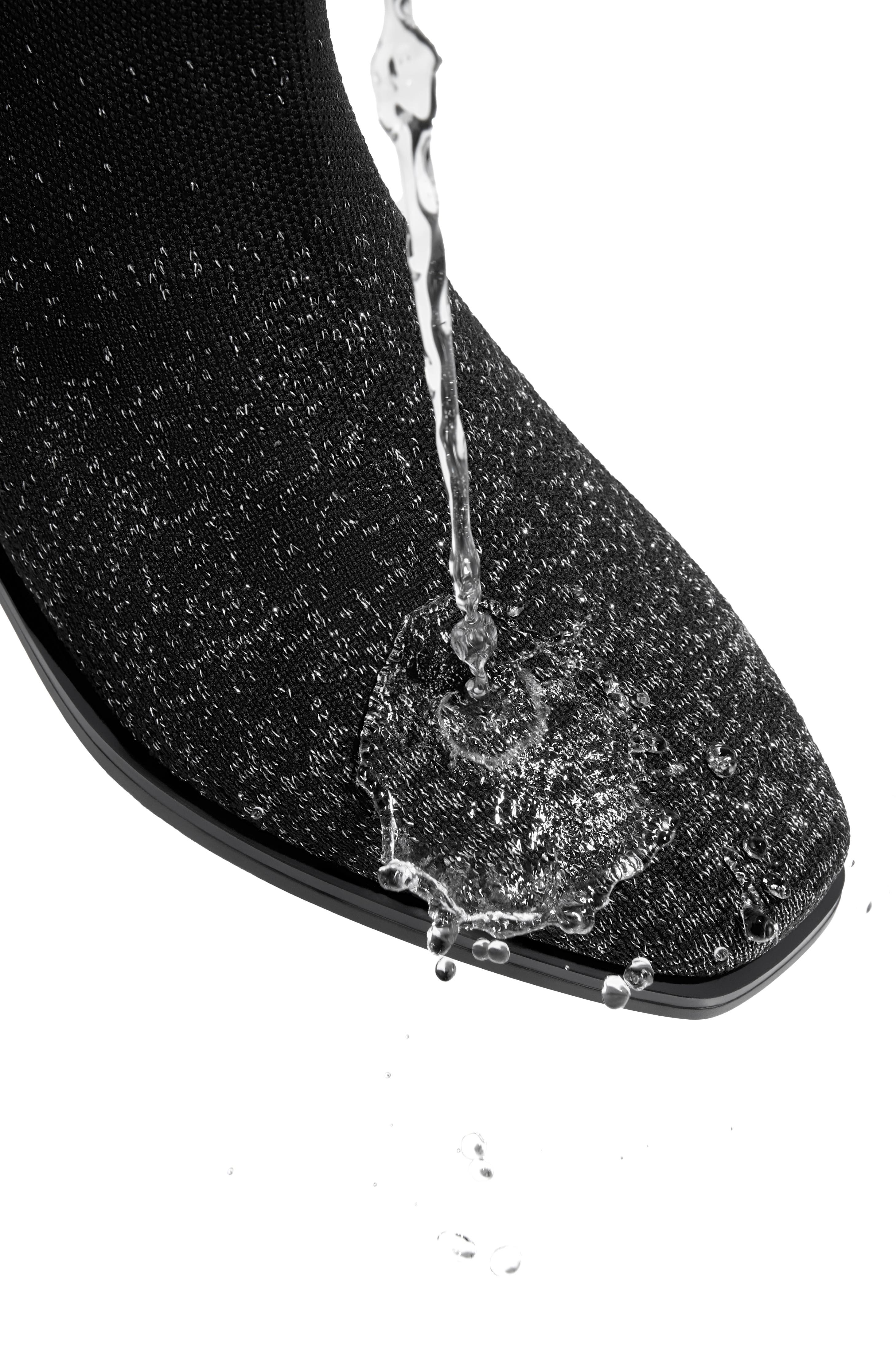 Ryan Slip-On Chelsea Boots, Alternate, color, Black Netallic