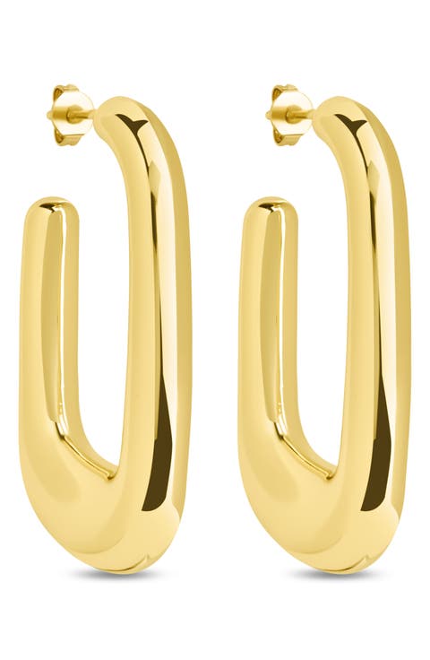 Veronica Tube Hoop Earrings
