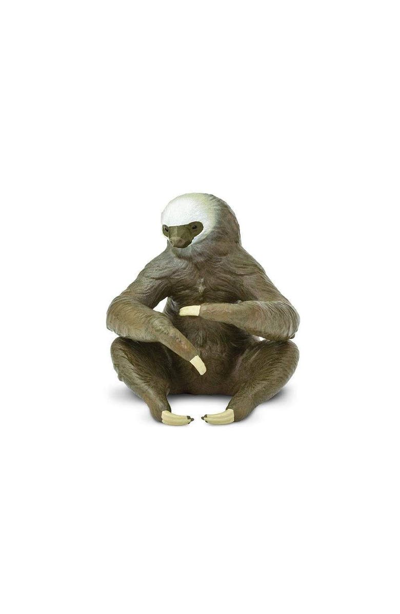 Safari Ltd. Two-Toed Sloth Kids Toy Figure, Main, color, NO COLOR