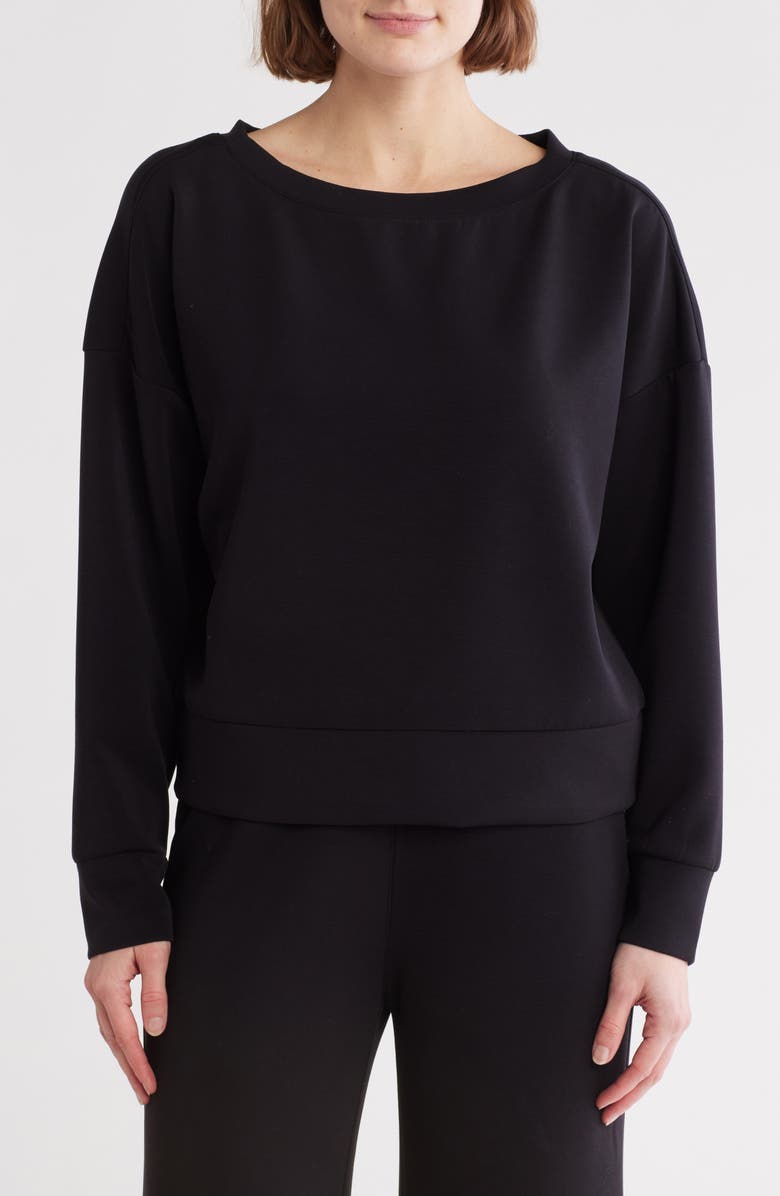 KYODAN Sandwash Scuba Knit Pullover, Main, color,