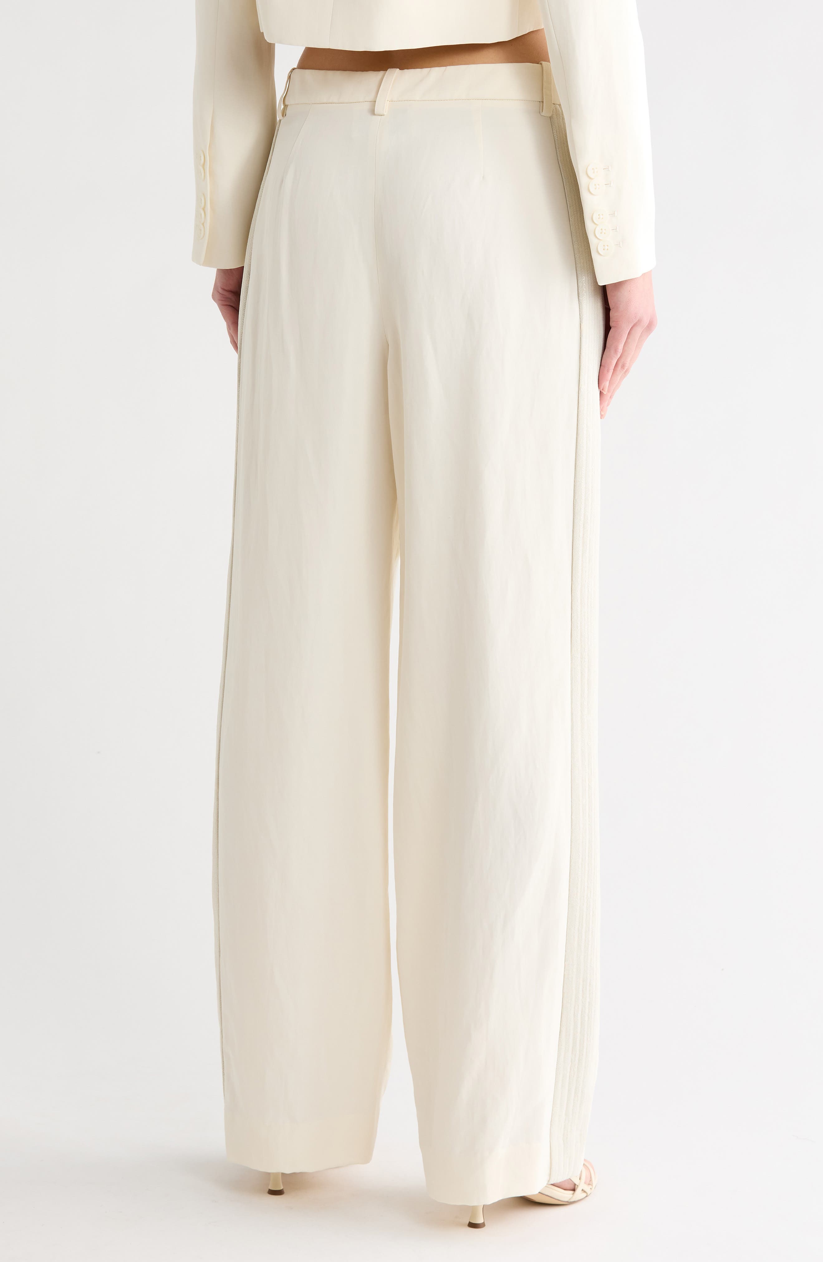 Sulli Sequin Stripe Pants - image 2