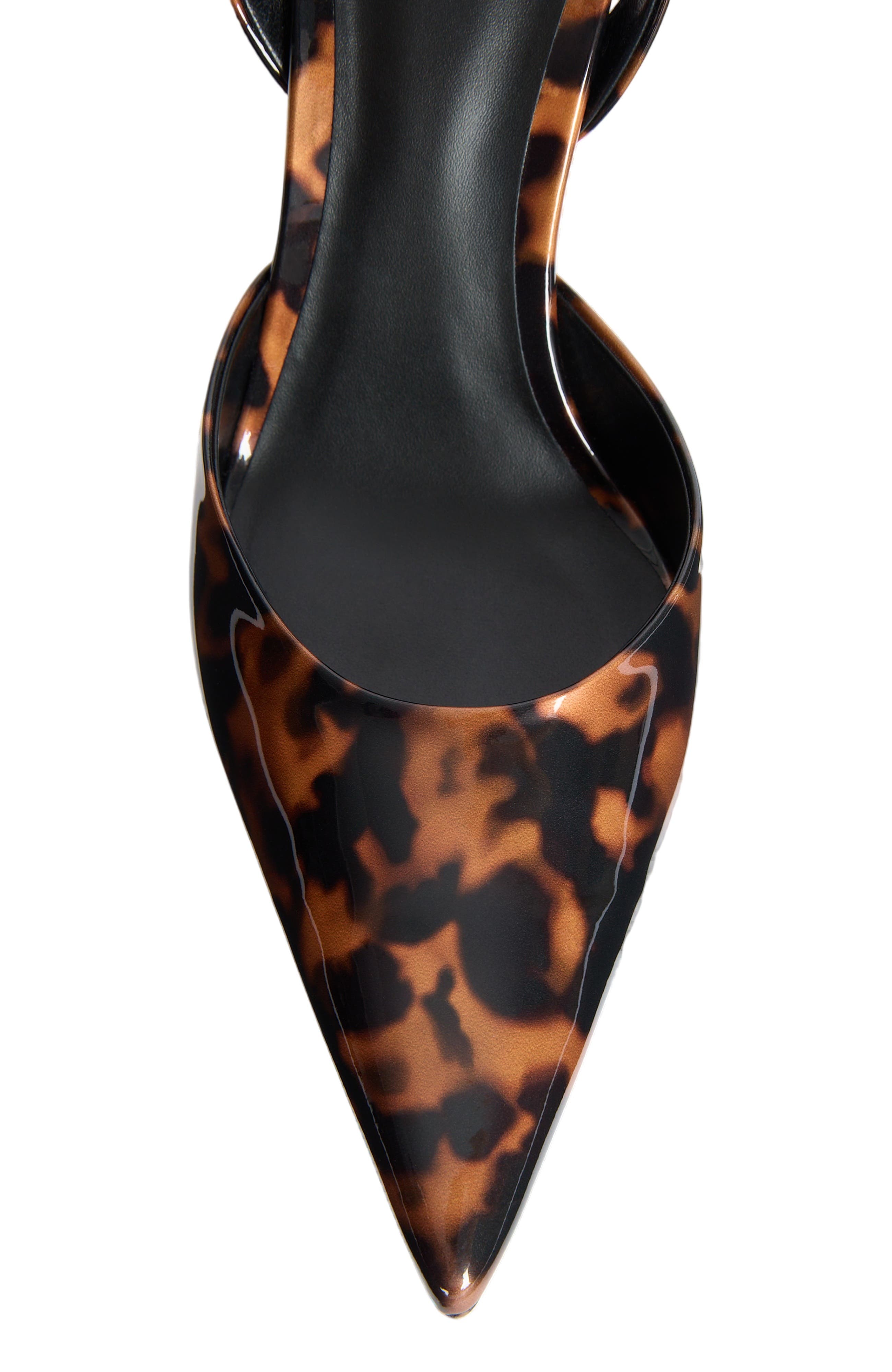 Printed Patent Leather Strappy Courts, Alternate, color, brown