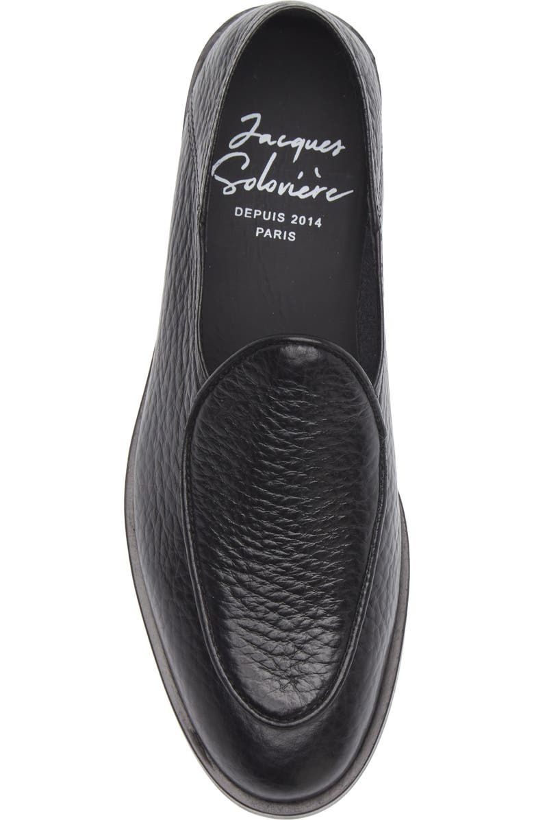 JACQUES SOLOVIERE Chris Convertible Loafer, Alternate, color, Black