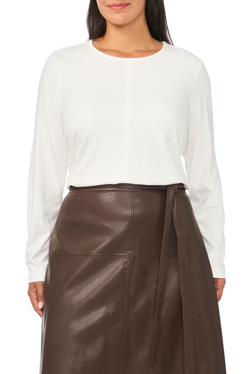 Long Sleeve Ponte Top