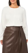 Halogen® Long Sleeve Ponte Top