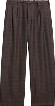 OUR LEGACY Bridge Plaid Vigin Wool Chinos