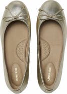 Lands' End Essential Leather Ballet Flats